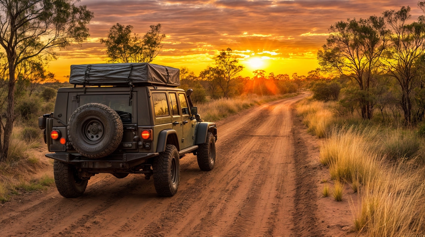 coche encrucijada escena safari 23 2151822353